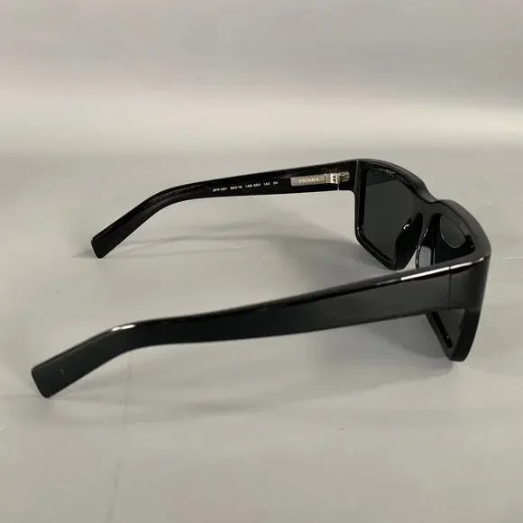 PRADA Black Dark Grey PR 09YS Acetate Sunglasses & Eyewear - Picture 2 of 7